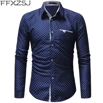 FFXZSJ Brand Men shirt Fashion Casual Long Sleeved Printed shirt Slim Fit Male Social Business Dress Shirt Brand Men Clothing
FFXZSJ Brand Men shirt Fashion Casual Long Sleeved Printed shirt Slim Fit Male Social Business Dress Shirt Brand Men Clothing