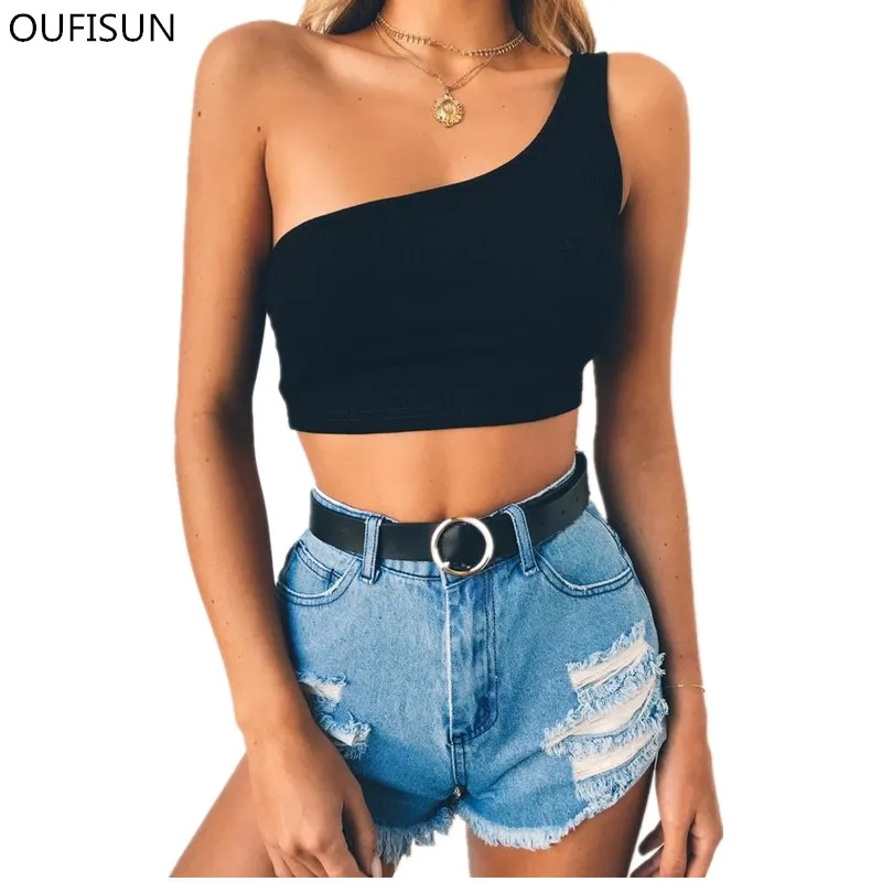 Oufisun 2019 New Fashion Summer Women Casual Tank Tops Solid Sling Shoulder Backless Short Tank Tops Nightclub Slim Sexy Clothes
Oufisun 2019 New Fashion Summer Women Casual Tank Tops Solid Sling Shoulder Backless Short Tank Tops Nightclub Slim Sexy Clothes