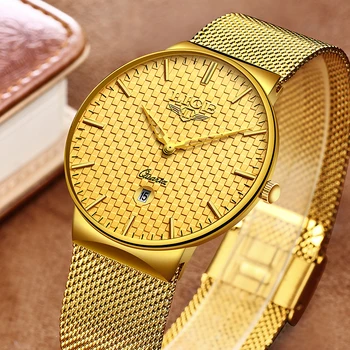 LIGE Fashion Mens Watches Top Brand Luxury Ultra Thin Quartz Watch Men Steel Mesh Strap Waterproof Gold Watch Relogio Masculino
LIGE Fashion Mens Watches Top Brand Luxury Ultra Thin Quartz Watch Men Steel Mesh Strap Waterproof Gold Watch Relogio Masculino