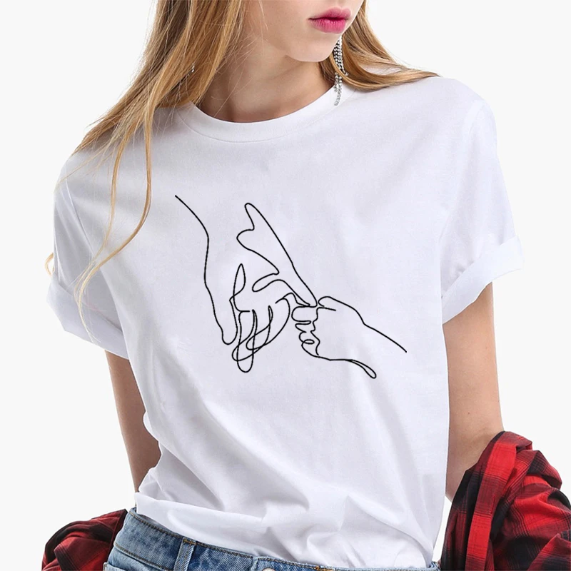 100% Cotton T-shirt Woemn Short Sleeve O Neck Solid Graphic Printed Summer Tops Streetwear Loose Fit Women Tshirt 2019 New Brand
100% Cotton T-shirt Woemn Short Sleeve O Neck Solid Graphic Printed Summer Tops Streetwear Loose Fit Women Tshirt 2019 New Brand