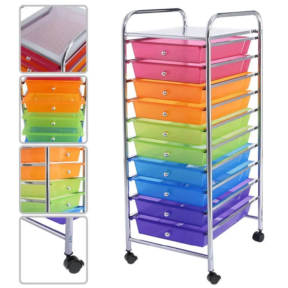 Goplus 10 Drawer Rolling Storage Cart Scrapbook Paper Office School Organizer Rainbow Portable Kitchen Storage Drawers HW52045
Goplus 10 Drawer Rolling Storage Cart Scrapbook Paper Office School Organizer Rainbow Portable Kitchen Storage Drawers HW52045