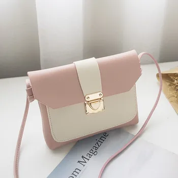 Fashion 2019 Girls Casual Handbags High Lady Female Color PU Women Retro Patchwork Simple Shoulder Bag Crossbody Bags
Fashion 2019 Girls Casual Handbags High Lady Female Color PU Women Retro Patchwork Simple Shoulder Bag Crossbody Bags