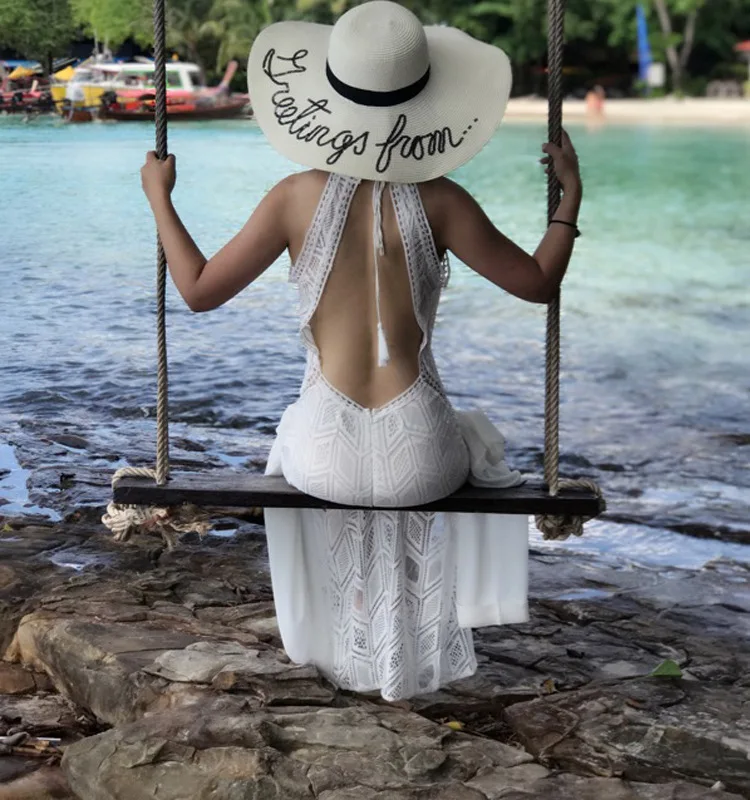 Summer Sundress Long Women White Beach Dress Strapless Long Sleeve Loose Sexy Off Shoulder Lace Boho Cotton Maxi Dress
Summer Sundress Long Women White Beach Dress Strapless Long Sleeve Loose Sexy Off Shoulder Lace Boho Cotton Maxi Dress