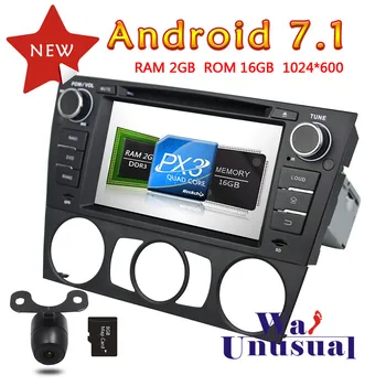 WANUSUAL 7" Quad Core 16G 2G RAM Android 7.1 Car GPS Navigation for BMW E90 E91 E92 E93 2005 2006 2007 2008 2009 2010 2011 2012
WANUSUAL 7" Quad Core 16G 2G RAM Android 7.1 Car GPS Navigation for BMW E90 E91 E92 E93 2005 2006 2007 2008 2009 2010 2011 2012