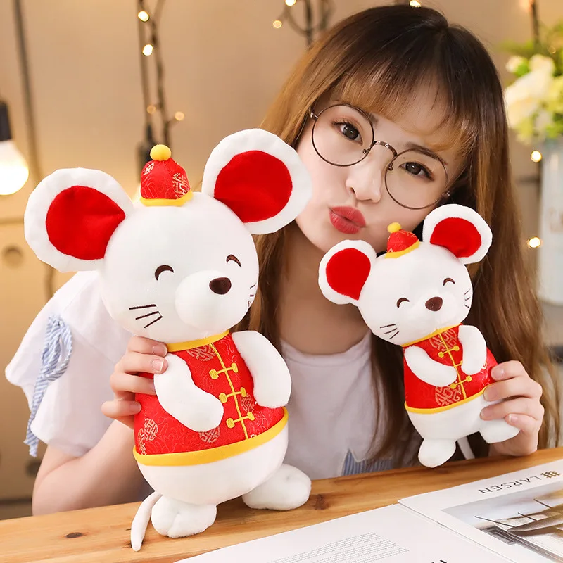 Candice guo plush toy stuffed doll cartoon animal mouse rat 2020 Chinese new year Zodiac Spring Festival Tang Costume gift 1pc
Candice guo plush toy stuffed doll cartoon animal mouse rat 2020 Chinese new year Zodiac Spring Festival Tang Costume gift 1pc