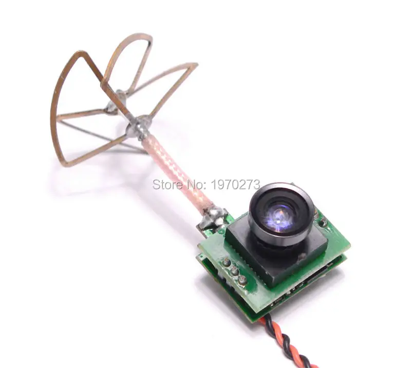 

FPV 48CH 5.8G 25MW VTX 1000TVL 170 degree or 700TVL 90 degree Camera Built-in Transmitter For FPV RC Mini Quadcopter Indoor