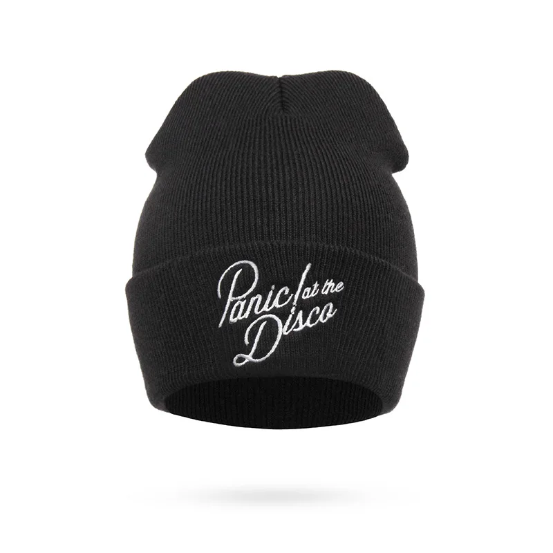 Letter Hat with Panic Lat The Disca Skullies Beanies Wool Knitted Hats for Women Fall and Winter Cap Men Sport Acrylic Hat RX104
Letter Hat with Panic Lat The Disca Skullies Beanies Wool Knitted Hats for Women Fall and Winter Cap Men Sport Acrylic Hat RX104