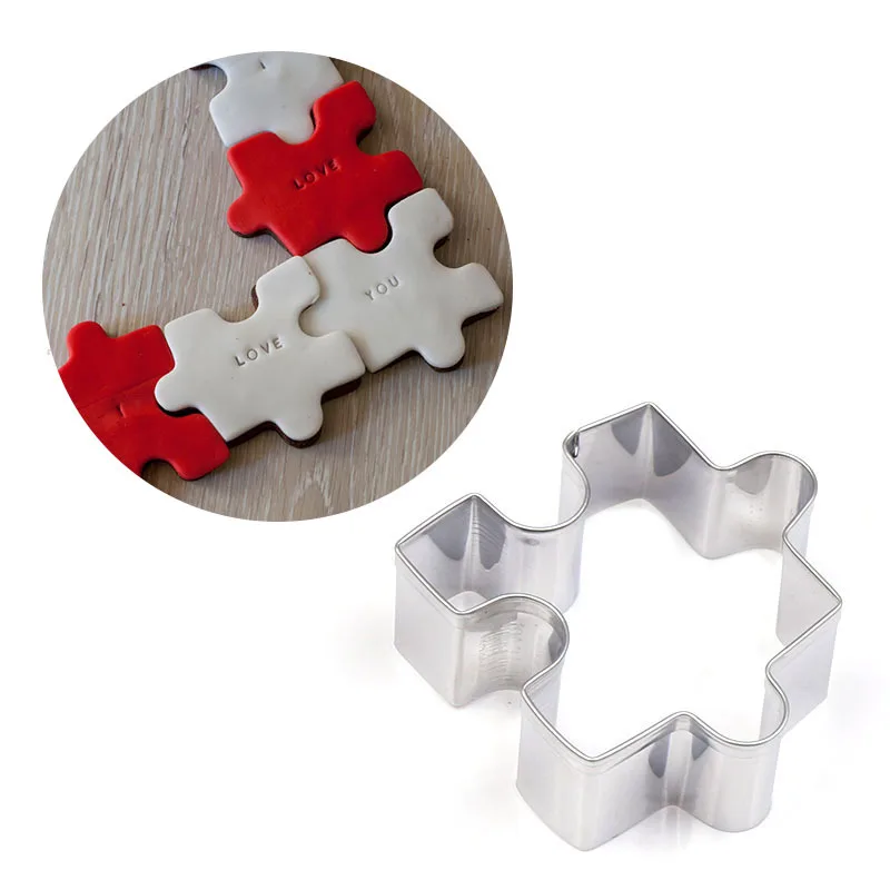 Large Square Puzzle Shape Stainless Steel Cutting Biscuit Mould Cake Moulds Fruit Sugar Mold Baking Tools
Large Square Puzzle Shape Stainless Steel Cutting Biscuit Mould Cake Moulds Fruit Sugar Mold Baking Tools