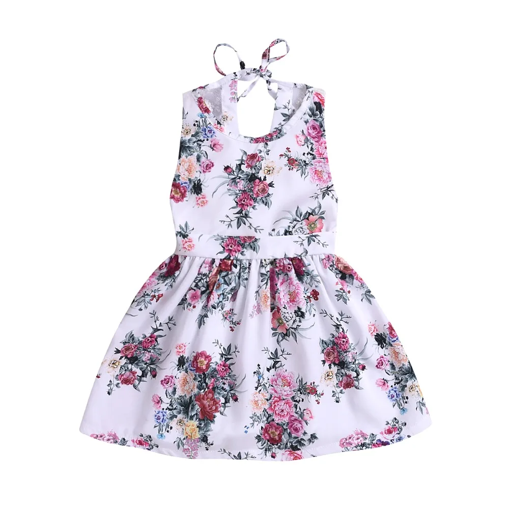 Baby Girl Clothes Flowers Dress Lace-up Dress Bebe Girl Beach Casual Cute Floral Clothing
Baby Girl Clothes Flowers Dress Lace-up Dress Bebe Girl Beach Casual Cute Floral Clothing