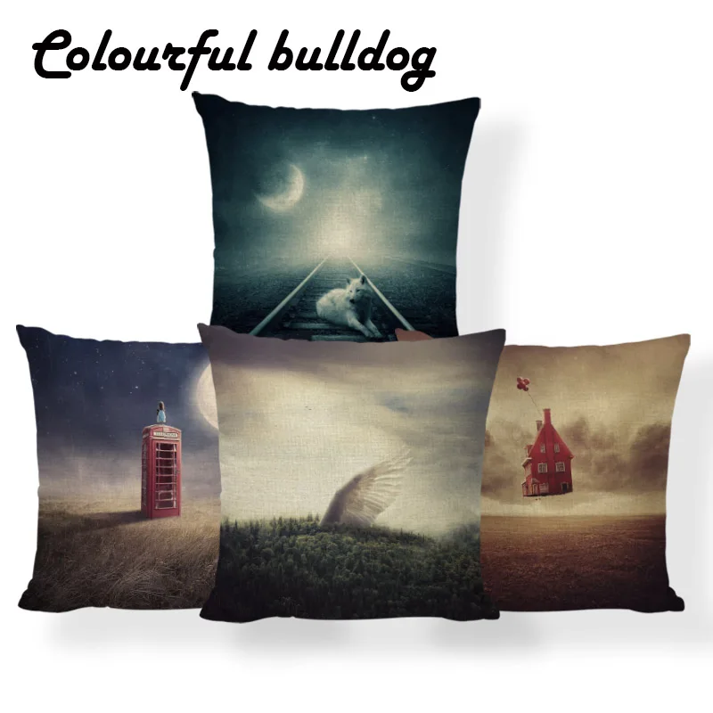 Landscape Whale Wing Cushion Cover Giraffe Creativity Lavender Pillows Telephone Booth Bookcase Gift Throw Pillow Square Linen
Landscape Whale Wing Cushion Cover Giraffe Creativity Lavender Pillows Telephone Booth Bookcase Gift Throw Pillow Square Linen