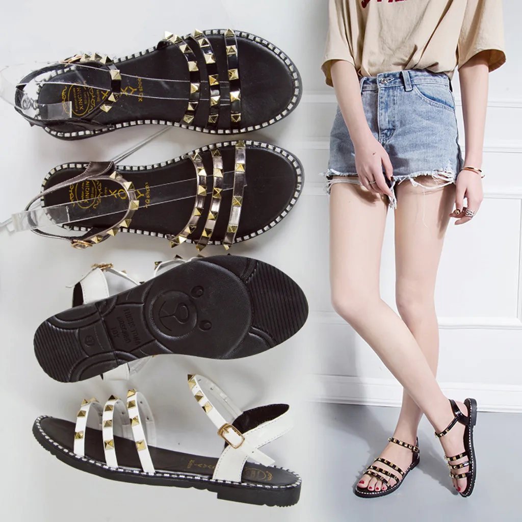 Women's Sandals Ladies Shoes Sexy High Quality Outside Women Summer Shoes Flat Loafers Sandals Casual summer rome sandals 2019
Women's Sandals Ladies Shoes Sexy High Quality Outside Women Summer Shoes Flat Loafers Sandals Casual summer rome sandals 2019