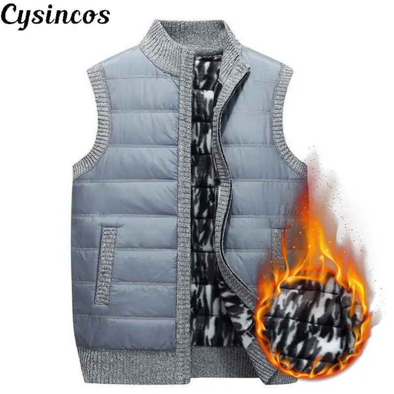CYSINCOS2019 New Sleeveless Vest Men Winter Fashion Warm Soild Sleeveless Jacket Slim Waistcoat For Men Windbreaker Coats
CYSINCOS2019 New Sleeveless Vest Men Winter Fashion Warm Soild Sleeveless Jacket Slim Waistcoat For Men Windbreaker Coats