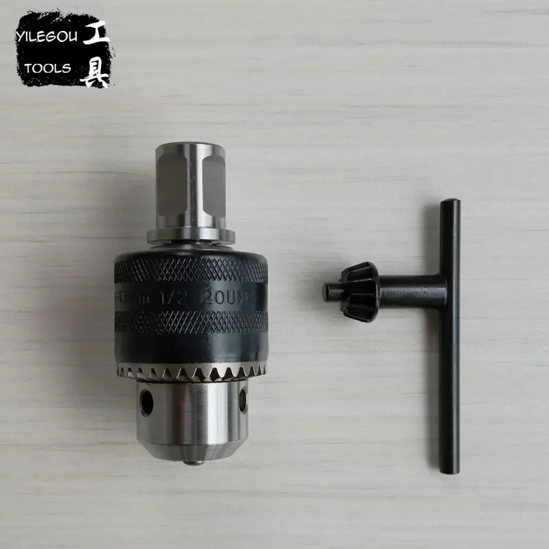 1.5-13mm Spanner Chuck With 19.05mm or 3/4" Weldon Shank Adapter For Magnetic Drill (Thread: 1/2-20UNF)
1.5-13mm Spanner Chuck With 19.05mm or 3/4" Weldon Shank Adapter For Magnetic Drill (Thread: 1/2-20UNF)