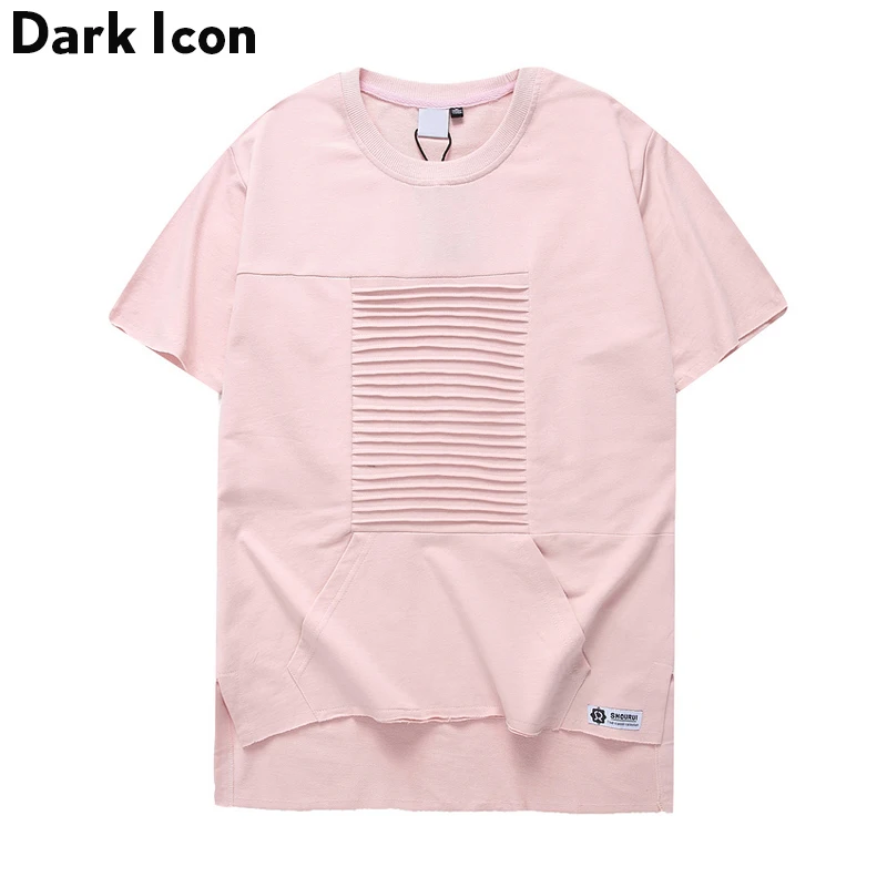 Front Pleated Crewneck Hipster T-shirt Men Short Sleeve 2017 Summer Streetwear Plain Tee Shirts Casual Mens Tshirt Male Top
Front Pleated Crewneck Hipster T-shirt Men Short Sleeve 2017 Summer Streetwear Plain Tee Shirts Casual Mens Tshirt Male Top