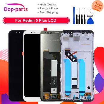 100% Tested For Xiaomi Redmi 5 Plus LCD Display + Frame 5.99" Digitizer Assembly Replacement Accessory For Redmi 5 Plus LCD
100% Tested For Xiaomi Redmi 5 Plus LCD Display + Frame 5.99" Digitizer Assembly Replacement Accessory For Redmi 5 Plus LCD