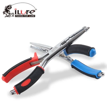 Ilure Fishing Scissors Tongs 18cm/80g Stainless Steel Medium-Sized Multi-Purpose Pliers Braid Cutter Grip Alicate Fishing Tools
Ilure Fishing Scissors Tongs 18cm/80g Stainless Steel Medium-Sized Multi-Purpose Pliers Braid Cutter Grip Alicate Fishing Tools
