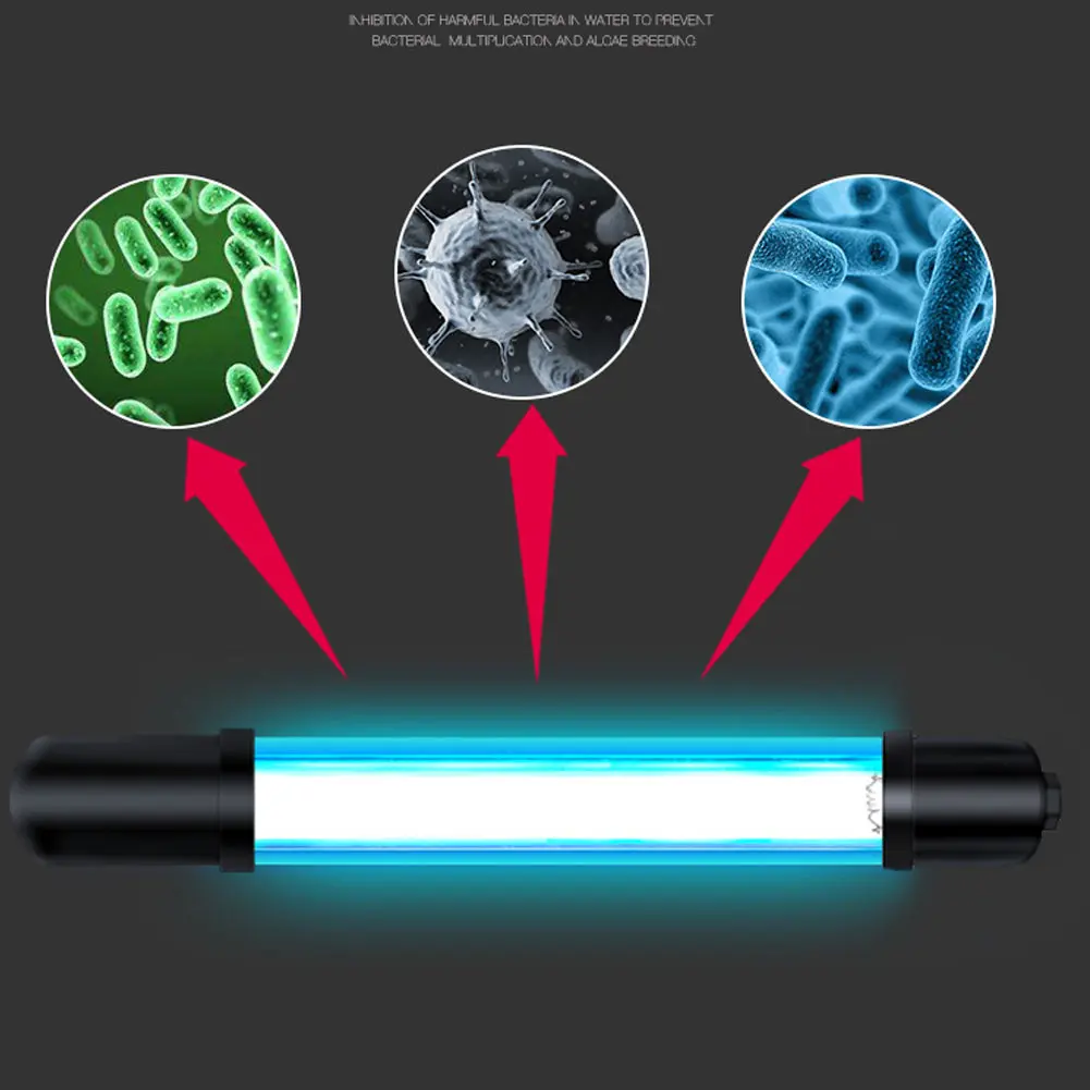 5/7/9/11/13W UV Disinfection Lamp Water Sterilization Light for Aquarium Fish Tank UD88
5/7/9/11/13W UV Disinfection Lamp Water Sterilization Light for Aquarium Fish Tank UD88