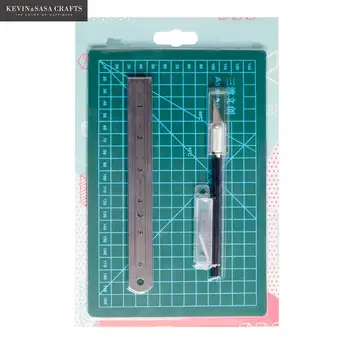 3Pcs/Set Cutting Board Set Washi Tape Tools Craft Mat Stationery Office A5 Size Presented By Kevin&Sasa Crafts
3Pcs/Set Cutting Board Set Washi Tape Tools Craft Mat Stationery Office A5 Size Presented By Kevin&Sasa Crafts