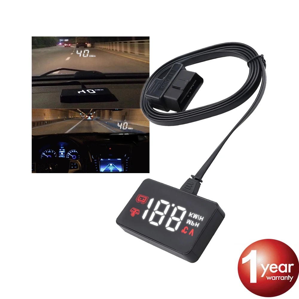 Viecar Car Hud Head Up Display A100 OBD2 II EUOBD Overspeed Warning Shift Reminder Function High Brightness LED Color Screen
Viecar Car Hud Head Up Display A100 OBD2 II EUOBD Overspeed Warning Shift Reminder Function High Brightness LED Color Screen