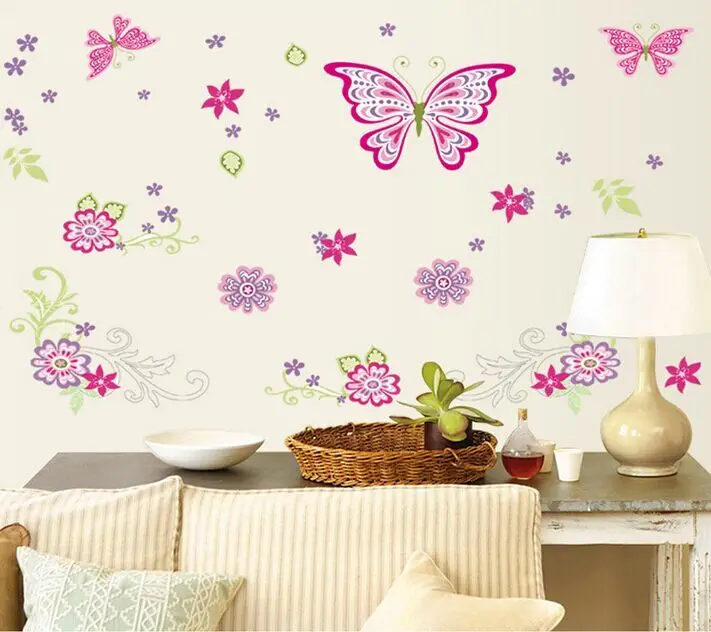 150x77 (59"x30") DF5101 Butterfly Wall Stickers for Kids Rooms Mural Decals Kids Large DIY Quality SGS Removable PVC Mixable
150x77 (59"x30") DF5101 Butterfly Wall Stickers for Kids Rooms Mural Decals Kids Large DIY Quality SGS Removable PVC Mixable