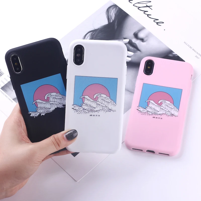 The Great Wave off Kanagawa Beach Soft Silicone Candy Phone Case Capa Fundas For iPhone 11 Pro 6 5S 8 8Plus X XS Max 7 7Plus XR
The Great Wave off Kanagawa Beach Soft Silicone Candy Phone Case Capa Fundas For iPhone 11 Pro 6 5S 8 8Plus X XS Max 7 7Plus XR
