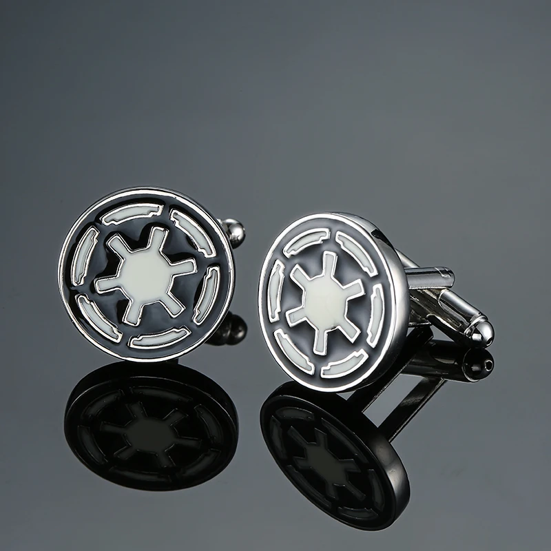 DY New high quality black and white enamel round helmsman Cufflinks fashion Men's French shirt Cufflinks wholesale
DY New high quality black and white enamel round helmsman Cufflinks fashion Men's French shirt Cufflinks wholesale