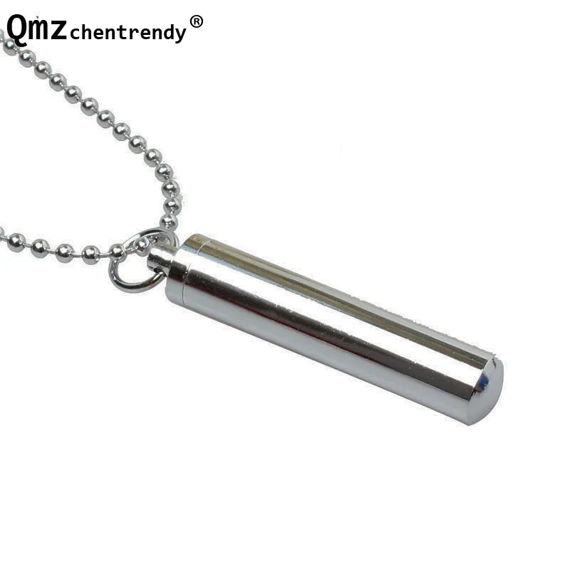 Whloesale Price Stainless Steel Openable Memorial Cremation jewelry Cylinder Tube Ash Urn Pendant Necklaces Pill Holder Necklace
Whloesale Price Stainless Steel Openable Memorial Cremation jewelry Cylinder Tube Ash Urn Pendant Necklaces Pill Holder Necklace