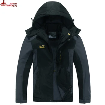 UNCO&BOROR Brand clothing Big size L~6XL,7XL,8XL spring autumn mens outwear waterpfoof jacket Trekking Windproof Fleece jacket
UNCO&BOROR Brand clothing Big size L~6XL,7XL,8XL spring autumn mens outwear waterpfoof jacket Trekking Windproof Fleece jacket