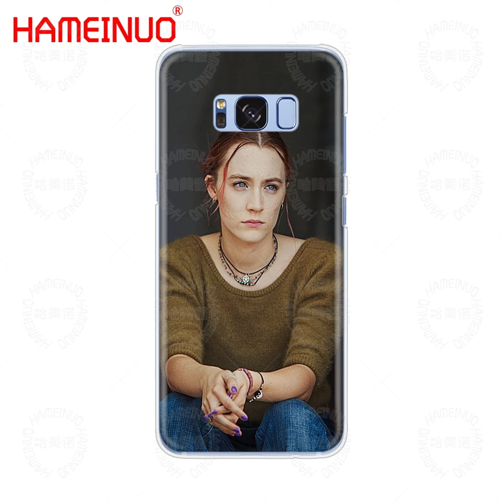 Чехол для мобильного телефона HAMEINUO Saoirse Ronan Lady Bird Samsung Galaxy S9 S7 edge PLUS S8 S6 S5 S4 S3