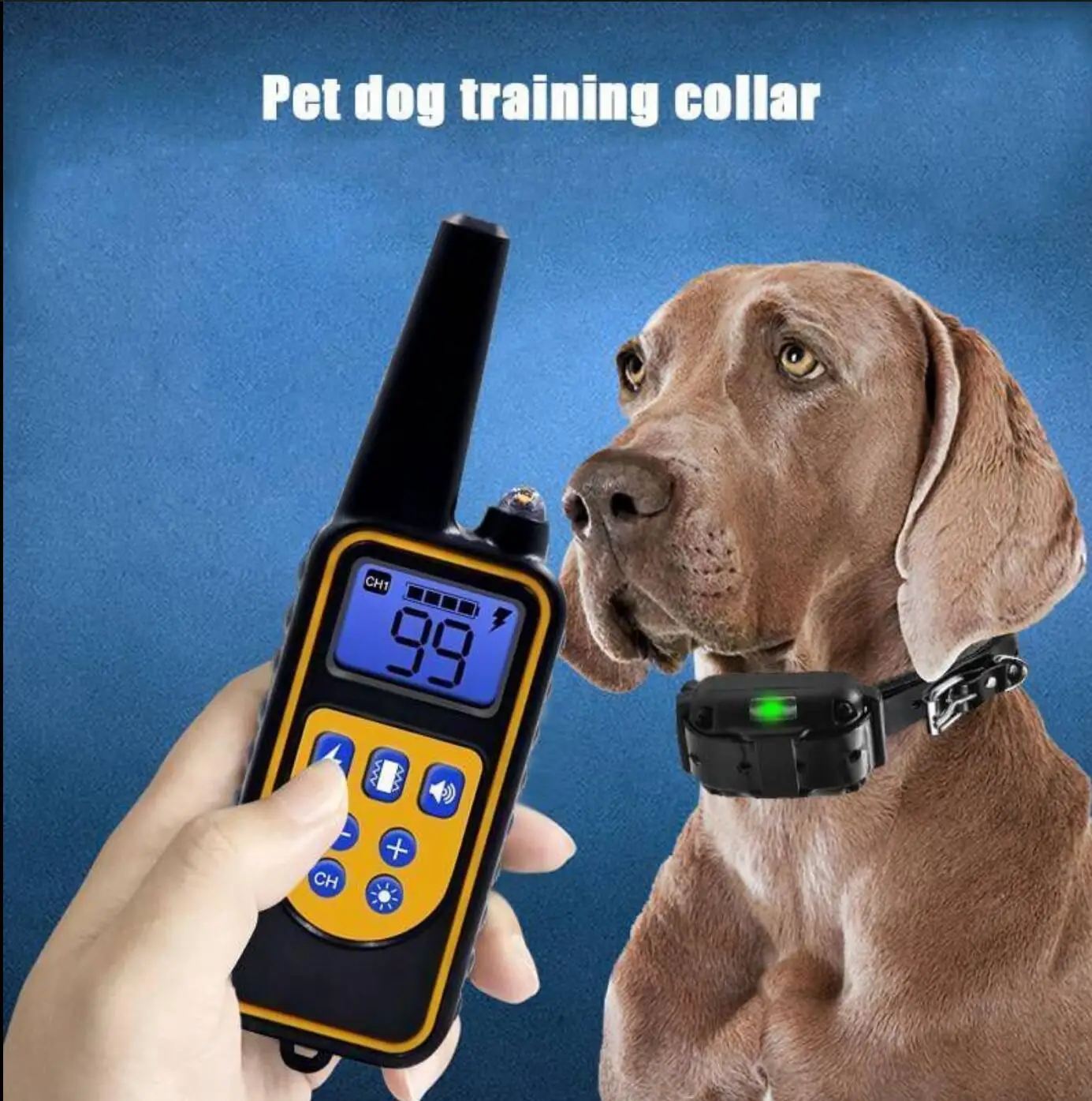 Pets Bark Arrester Dog Trainer Remote Control Electric Shock Shock Dog Collar Stopper
Pets Bark Arrester Dog Trainer Remote Control Electric Shock Shock Dog Collar Stopper