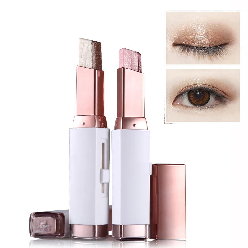 Fashion Eye Shadow Stick Double Color Gradient Eyes Makeup Cream Natural Shimmer Glitter Eyeshadow Pencil DL
Fashion Eye Shadow Stick Double Color Gradient Eyes Makeup Cream Natural Shimmer Glitter Eyeshadow Pencil DL