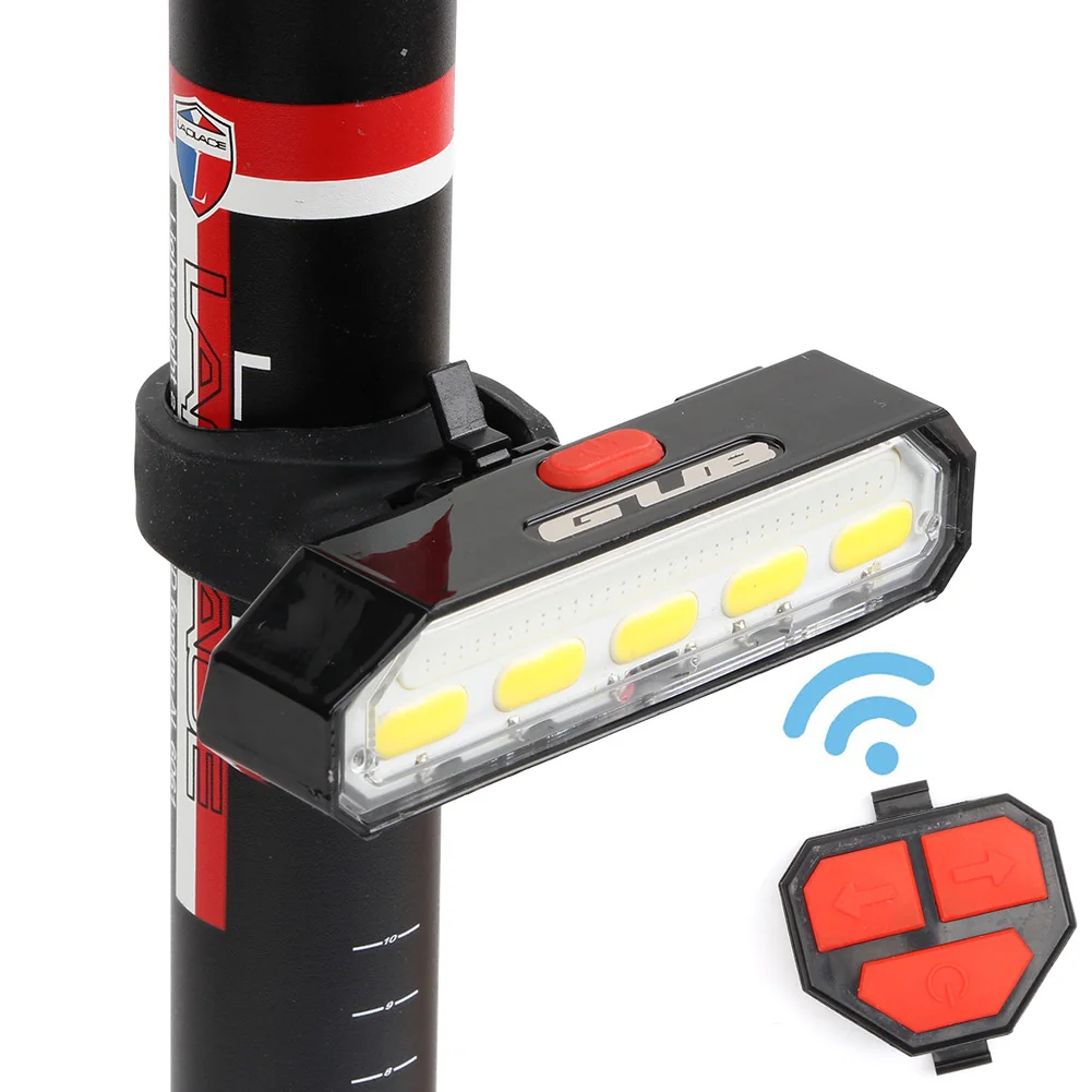 Smart Remote Control Bike Lamp Wireless Rear Light Bicycle Seat Mount LED Warning Taillight Turning Control Signal Tail Lamp
Smart Remote Control Bike Lamp Wireless Rear Light Bicycle Seat Mount LED Warning Taillight Turning Control Signal Tail Lamp