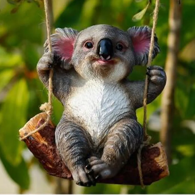 Simulation Animal Panda Koala Colophony Crafts European Style Courtyard Decoration Tree Hang Act The Role Ofing G1056
Simulation Animal Panda Koala Colophony Crafts European Style Courtyard Decoration Tree Hang Act The Role Ofing G1056