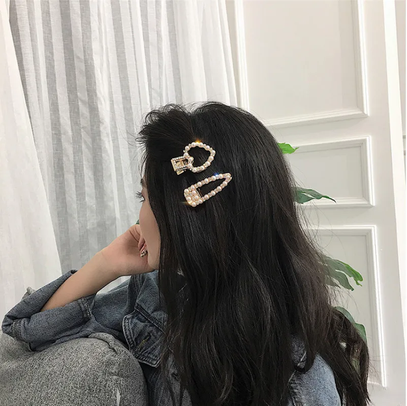 SHIFEEL 2018 New Fashion Korea Geometric Heart Round Square Pearl Rhinestone Duckbill Hair clip Barrettes For Women Hairwear
SHIFEEL 2018 New Fashion Korea Geometric Heart Round Square Pearl Rhinestone Duckbill Hair clip Barrettes For Women Hairwear
