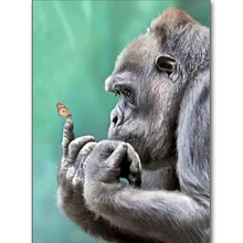 Full Square/Round Drill 5D DIY Diamond Painting "Animal monkey" Embroidery Cross Stitch Mosaic Home Decor gift
Full Square/Round Drill 5D DIY Diamond Painting "Animal monkey" Embroidery Cross Stitch Mosaic Home Decor gift