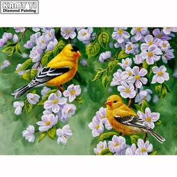 5D DIY Diamond Painting Embroidery 100% Full Round Diamond Cross Stitch Birds In The Flowers Rhinestone Mosaic Painting Decor
5D DIY Diamond Painting Embroidery 100% Full Round Diamond Cross Stitch Birds In The Flowers Rhinestone Mosaic Painting Decor