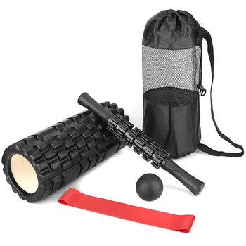 4 in 1 Foam Roller Muscle Roller Fitness Balls Set Workout Relax Yoga Block For Yoga Massage and Fitness Physical Therapy
4 in 1 Foam Roller Muscle Roller Fitness Balls Set Workout Relax Yoga Block For Yoga Massage and Fitness Physical Therapy