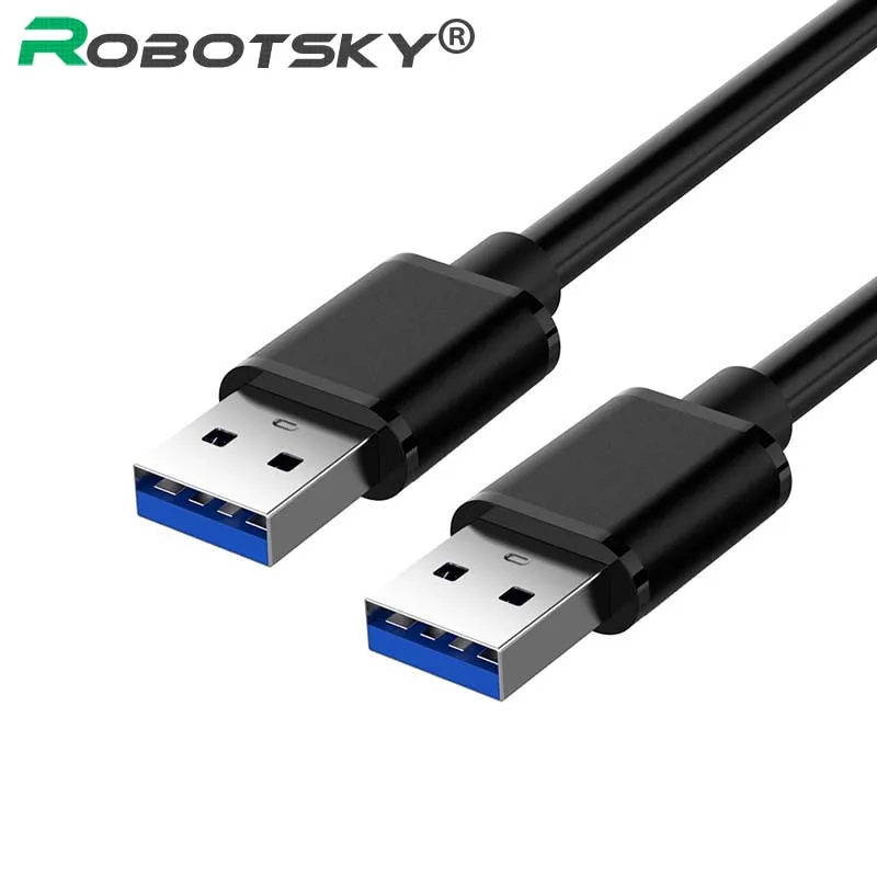USB 3.0 Cable 5Gbps Super Speed Type A Male to Male Data Sync Cord USB Extension Cable For Radiator Laptop PC Printer
USB 3.0 Cable 5Gbps Super Speed Type A Male to Male Data Sync Cord USB Extension Cable For Radiator Laptop PC Printer