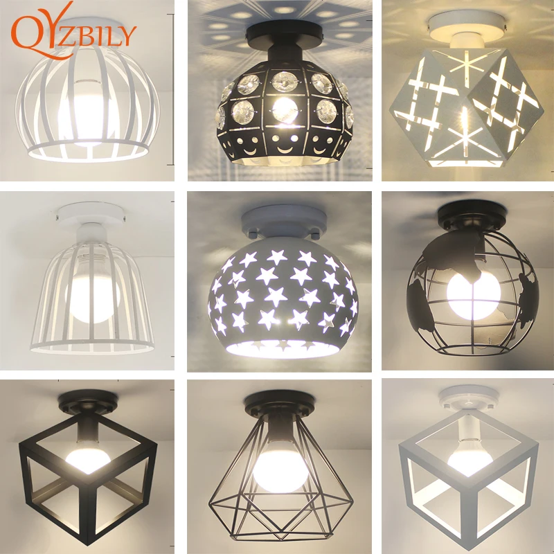 ceiling lights Iron modern ceiling lamps for living room industrial decor E27 led light fixture restaurant lamp modern lantern
ceiling lights Iron modern ceiling lamps for living room industrial decor E27 led light fixture restaurant lamp modern lantern