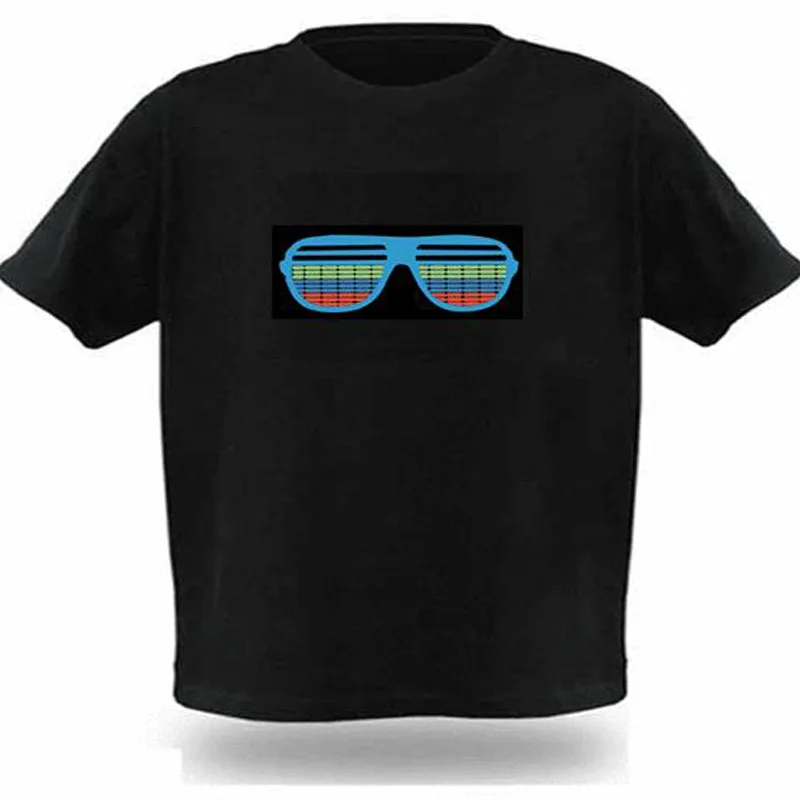 Yalabovso 2017 Sound Activated LED T Shirt Light Up Flashing Equalizer Tees EL T-Shirt Men for Rock Disco Party DJ T Shirts
Yalabovso 2017 Sound Activated LED T Shirt Light Up Flashing Equalizer Tees EL T-Shirt Men for Rock Disco Party DJ T Shirts