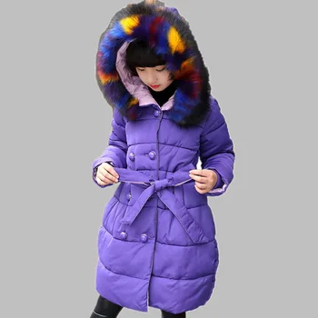 Winter Children's Jacket for Girl Thick Long Warm Down Coat Kid Girl Colorful Fur Collar Outerwear Clothes Kids Winter Parkas
Winter Children's Jacket for Girl Thick Long Warm Down Coat Kid Girl Colorful Fur Collar Outerwear Clothes Kids Winter Parkas