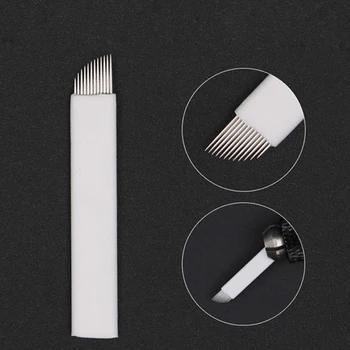500pcs Microblading Tattoo Needles 12 pins 0.25mm for Microblading Embroidery Pen Pernemaent Makeup Eyebrow Tattoo Supplies
500pcs Microblading Tattoo Needles 12 pins 0.25mm for Microblading Embroidery Pen Pernemaent Makeup Eyebrow Tattoo Supplies
