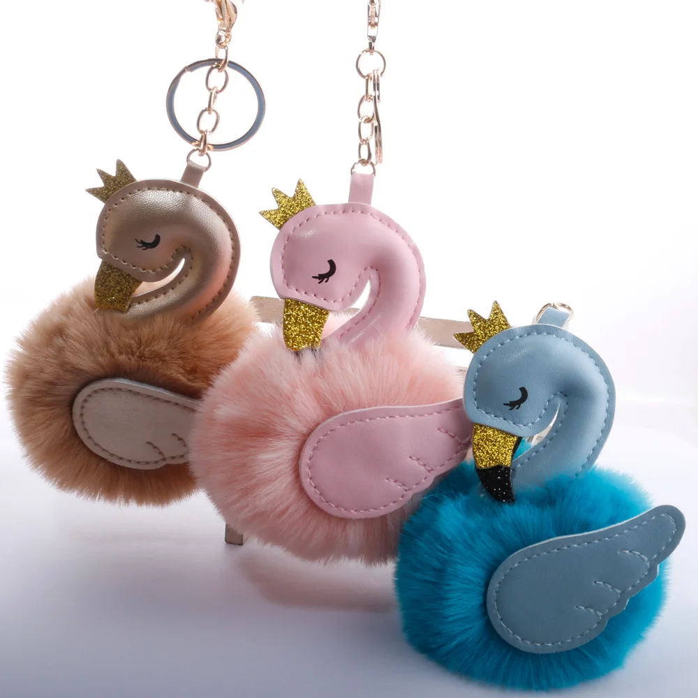 Cute Crown Swan Plush Doll Kids Favor Baby Toy Fur Ball Key Chain Girl Women Bag Pendant Decors Kids Toy Birthday Christmas Gift
Cute Crown Swan Plush Doll Kids Favor Baby Toy Fur Ball Key Chain Girl Women Bag Pendant Decors Kids Toy Birthday Christmas Gift