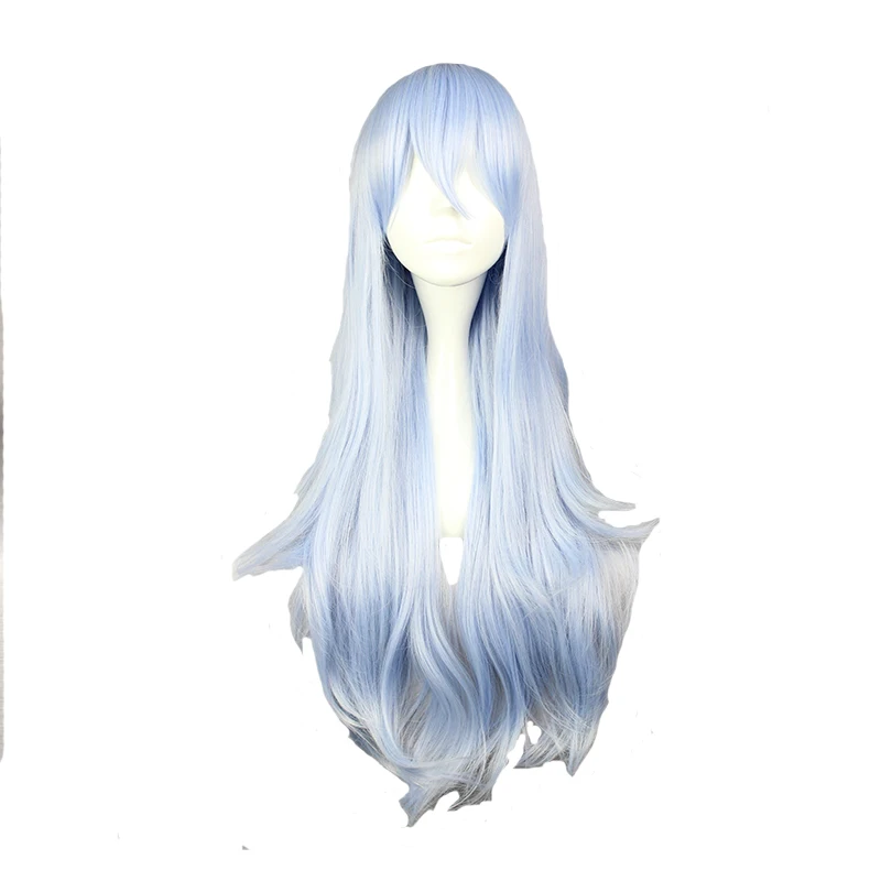 MCOSER 75cm Long Synthetic Wavy Cosplay Wig Light Blue Color 100% High Temperature Fiber WIG-577F
MCOSER 75cm Long Synthetic Wavy Cosplay Wig Light Blue Color 100% High Temperature Fiber WIG-577F