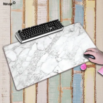 Mairuige White Gray Marble Large Lock Edge MousePads Computer Laptop Mouse Mat Gaming Speed Table Mousepads For CSGO DOTA2 LOL
Mairuige White Gray Marble Large Lock Edge MousePads Computer Laptop Mouse Mat Gaming Speed Table Mousepads For CSGO DOTA2 LOL