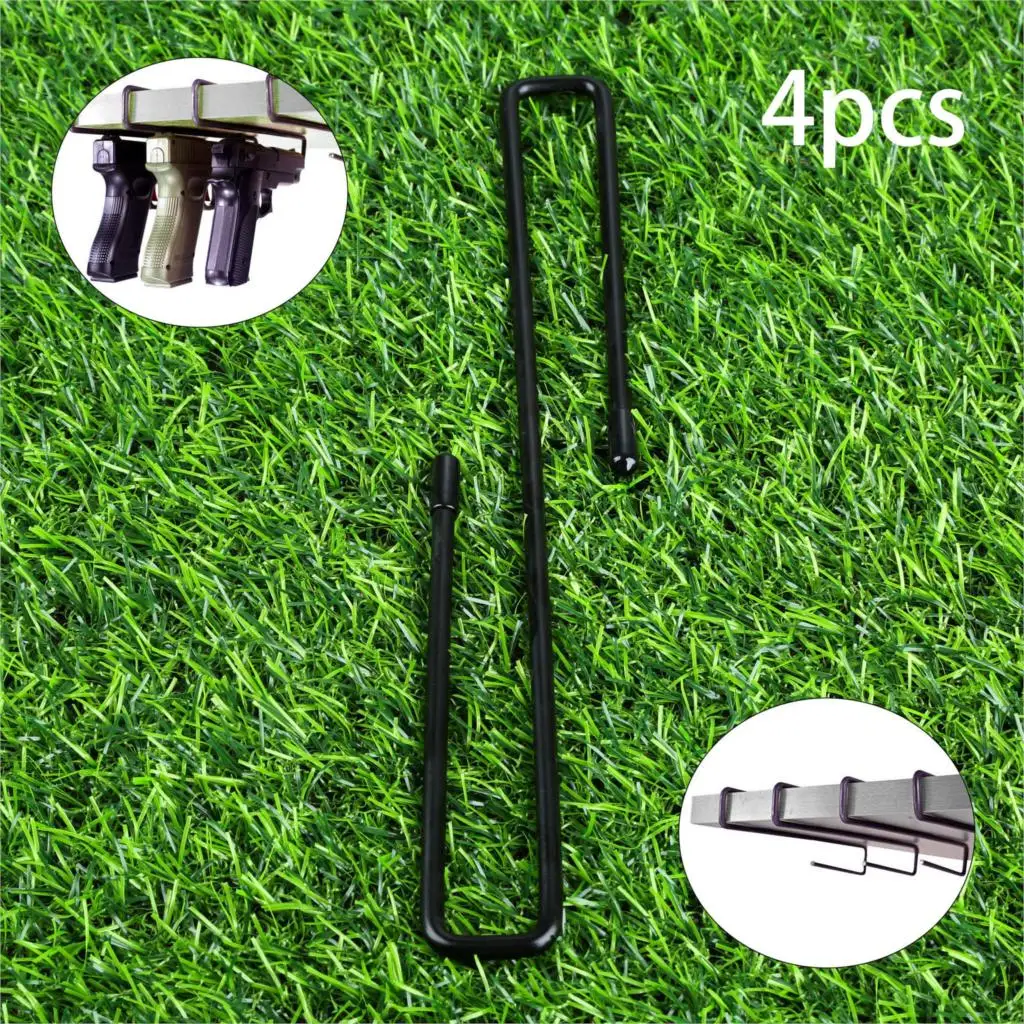 4 Pcs Tactical 22 Caliber Hold Gun Hanger Handgun Hangers Solution Accessories Pistol Storage Safe Under Shelf Wall Organizer
4 Pcs Tactical 22 Caliber Hold Gun Hanger Handgun Hangers Solution Accessories Pistol Storage Safe Under Shelf Wall Organizer