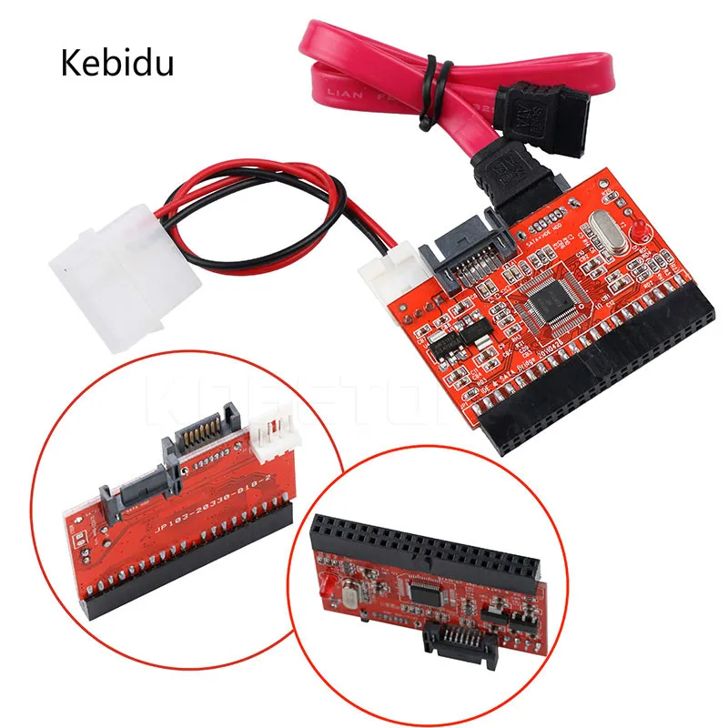 Kebidu 2 in 1 SATA to IDE Adapter IDE to SATA Converter 40 pin 2.5" inch Hard Disk Driver Support for ATA 133 100 HDD CD DVD
Kebidu 2 in 1 SATA to IDE Adapter IDE to SATA Converter 40 pin 2.5" inch Hard Disk Driver Support for ATA 133 100 HDD CD DVD