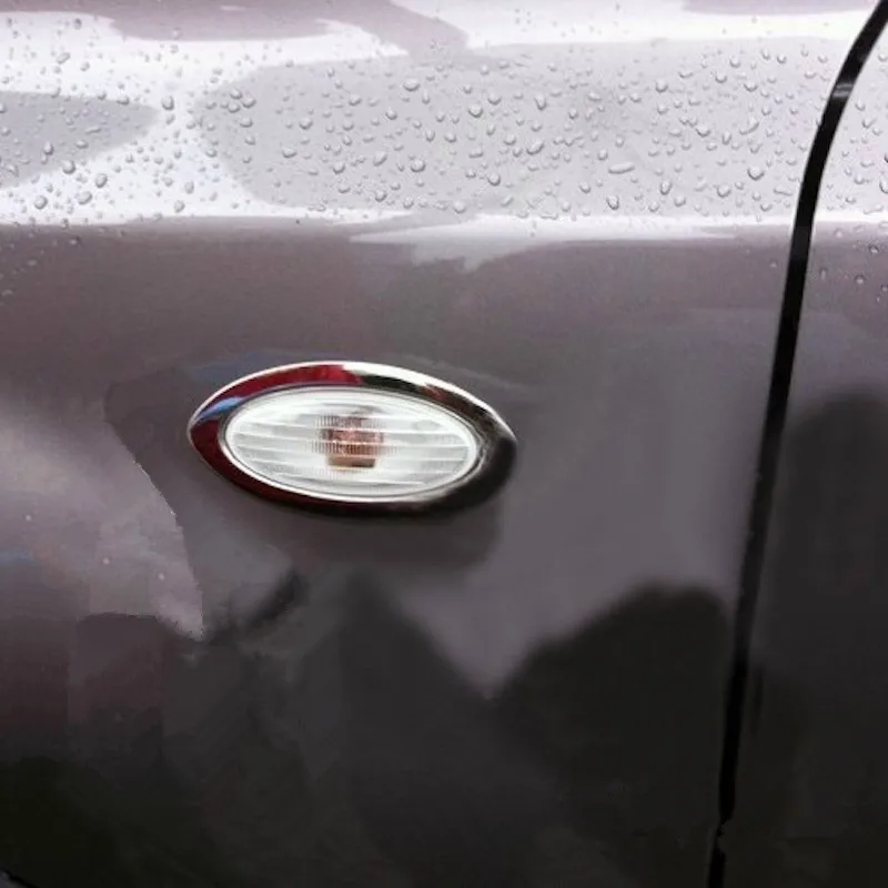 For Nissan X-Trail T31 Door Lights Side Lamp Cover Trim Frame stainless steel XTrail X Trail Car-styling accessories 2008-2013
For Nissan X-Trail T31 Door Lights Side Lamp Cover Trim Frame stainless steel XTrail X Trail Car-styling accessories 2008-2013