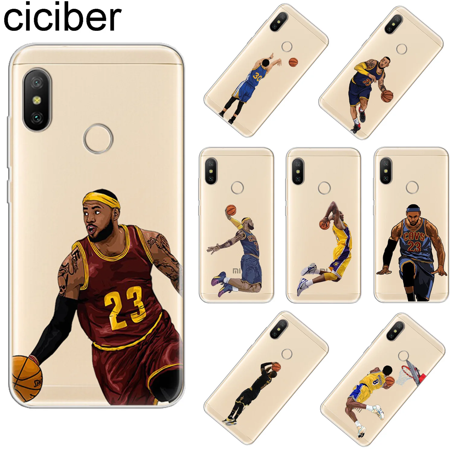 ciciber for Xiaomi Redmi Note 7 5 6 4 3 Pro X A Soft TPU Phone Cases for Redmi 6 5 4 3 A X S Plus Pro S2 Basketball Fundas Coque
ciciber for Xiaomi Redmi Note 7 5 6 4 3 Pro X A Soft TPU Phone Cases for Redmi 6 5 4 3 A X S Plus Pro S2 Basketball Fundas Coque