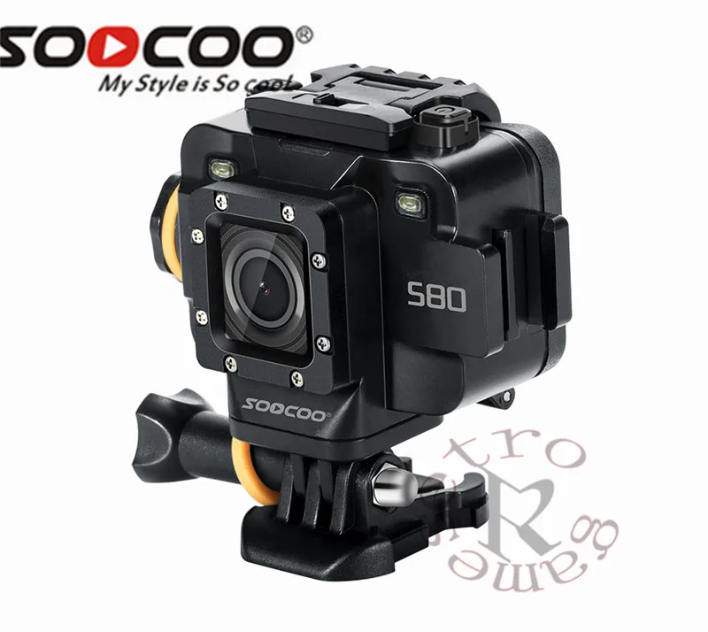 

SOOCOO S80 Wifi 1080P Action Camera 1.5" Screen Waterproof 20M Video Starlight Night Vision Support Microphone Sports DV Camera
